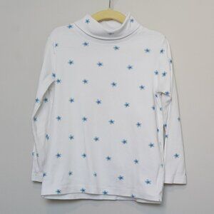 The Beaufort Bonnet Company Girls Flower Print Turtleneck Size 6